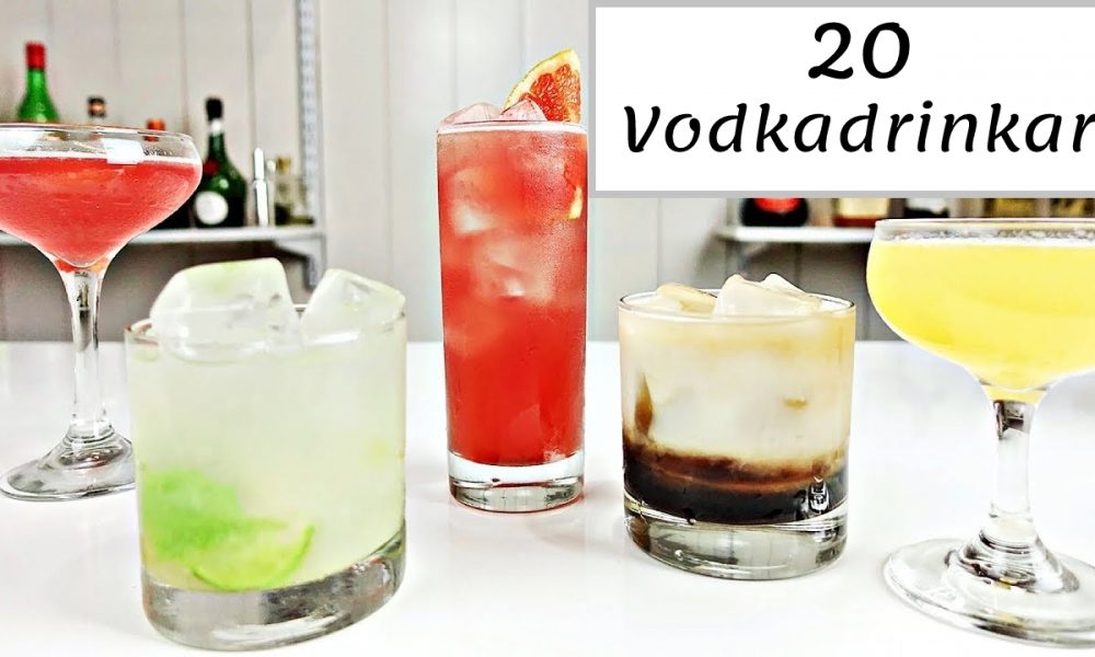 Vodka Goda Vodka Drinkar för Festen